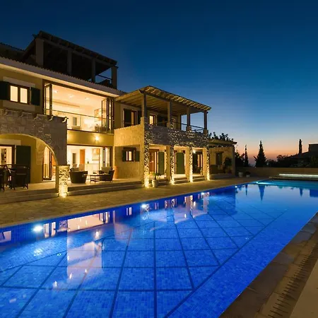 Villa 5 Bedroom Rio With Large Private Pool And Hot Tub, Aphrodite Hills Kouklia