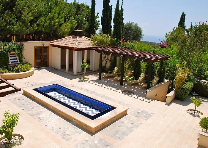 5 Bedroom Rio With Large Private Pool And Hot Tub, Aphrodite Hills *