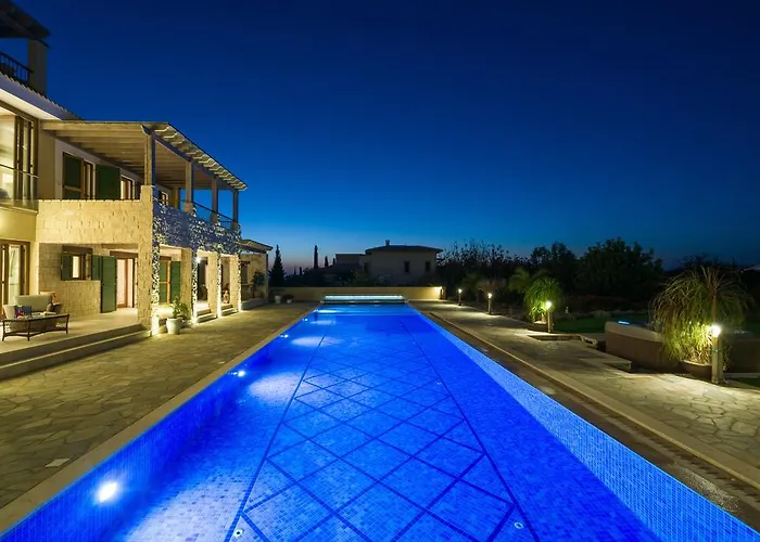 Villa 5 Bedroom Rio With Large Private Pool And Hot Tub, Aphrodite Hills